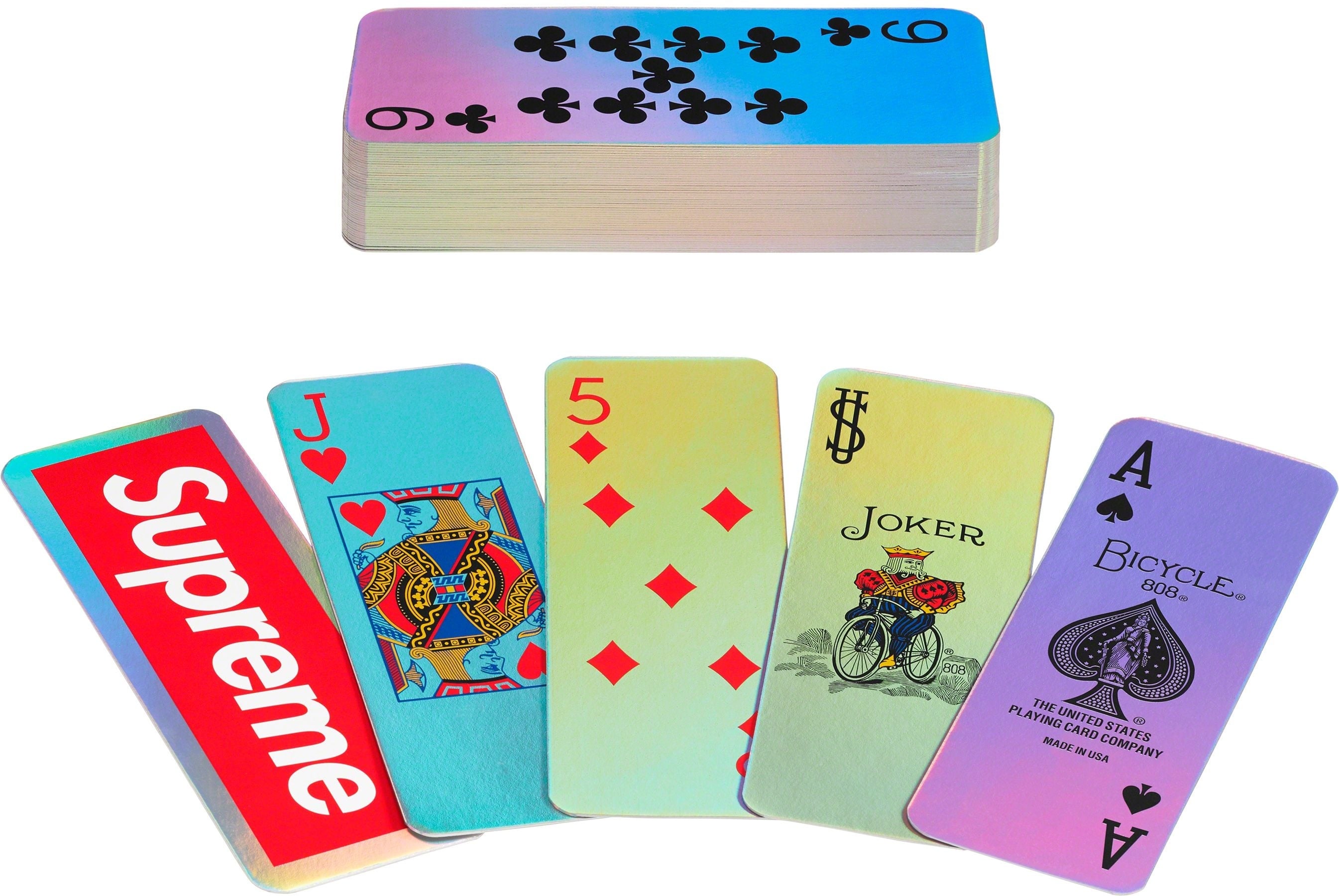 Supreme®/Bicycle® Holographic Slice Cards view 6